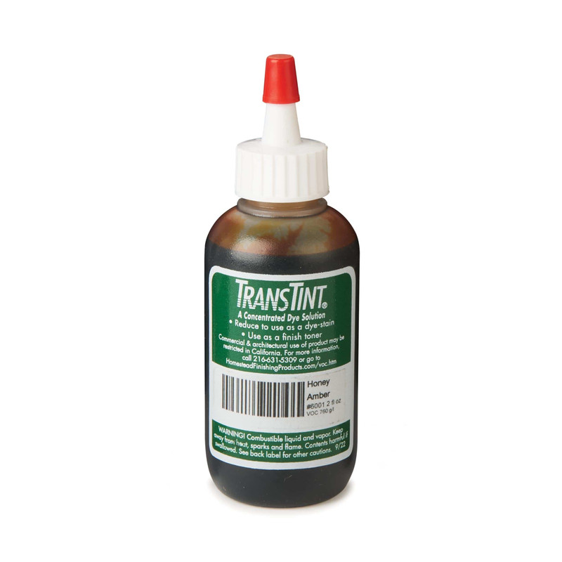Alcohol / Water Soluble Dye - 2 oz - Color:Honey Amber